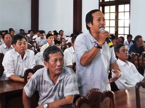 សន្និសីទលើកមតិនិងសំណូមពររបស់ប្រជាជនចំពោះបក្ស រដ្ឋ​ រណសិរ្យមាតុភូមិវៀតណាម